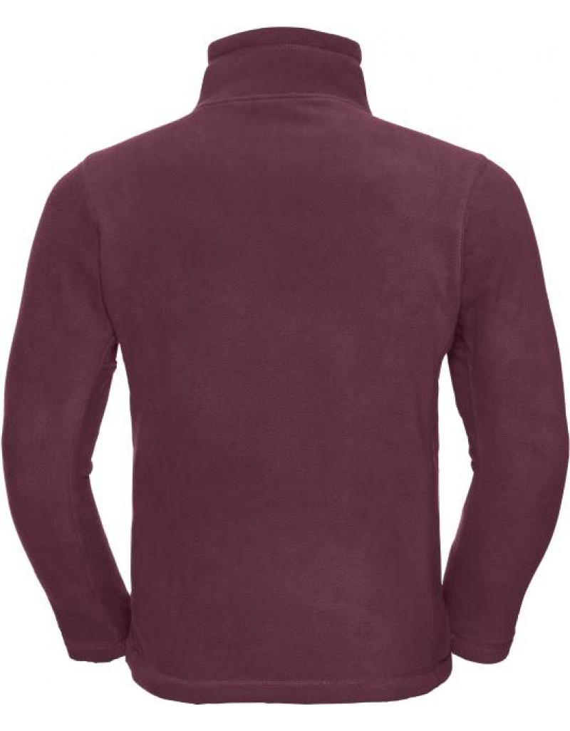 Pulover din fleece cu fermoar de 1/4 Russell